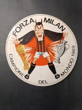 adesivo FORZA MILAN Campione del Mondo 1969 (12 cm)