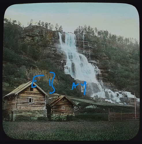 Photograph tvindefos waterfall - tvindefos,
