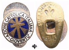 AZIONE CATTOLICA ITALIANA Gioventù Distintivo Stabilimenti Artistici Fiorentini