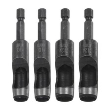 4pcs 10mm, 12mm Leather Cable