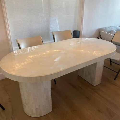 Tavolo pranzo fatto mano - fatto, a