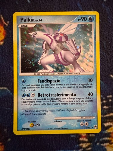 Pokemon palkia 67 holo - lv.67,