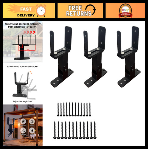Kit staffe rialza tetto - kit,