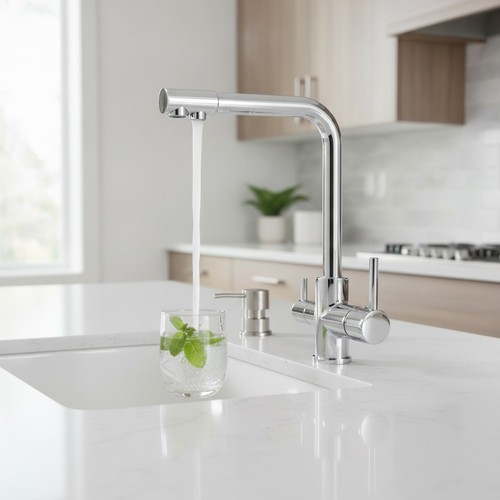 Rubinetto cucina vie con - 3,