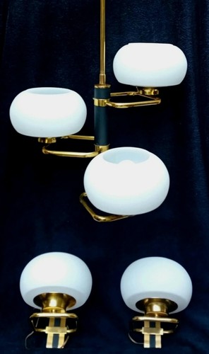 Lustre paire appliques - lustre, d'appliques