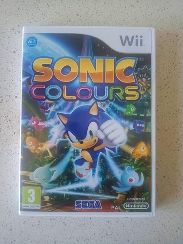 Sonic colours nintendo wii pal - sonic,