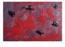 Acrilico su tela, Dipinto