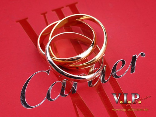 Cartier trinity ring - cartier, bague
