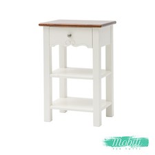 Comodino 1 cassetto Bicolore