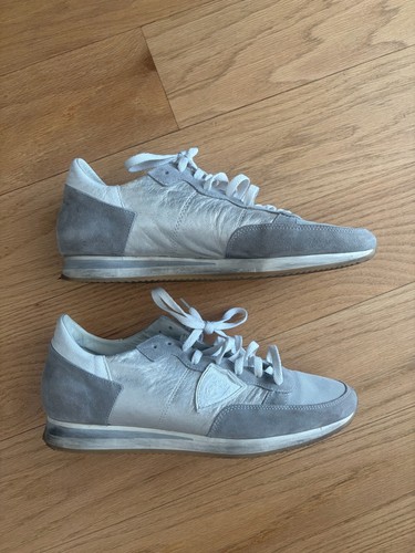 Sneakers uomo argento modello