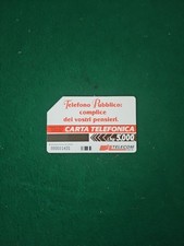 Scheda telefonica , Telefono Pubblico Complice Dei Vostri Pensieri .