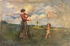 DIPINTO olio su tavula