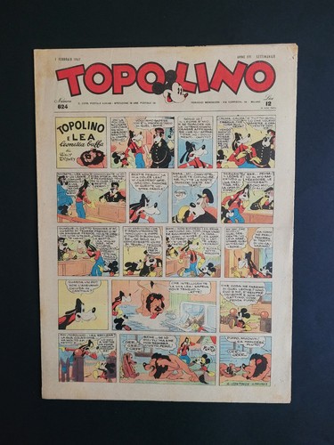 Topolino giornale 624 - giornale, n.624