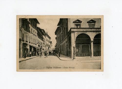 Cartolina figline valdarno - figline,