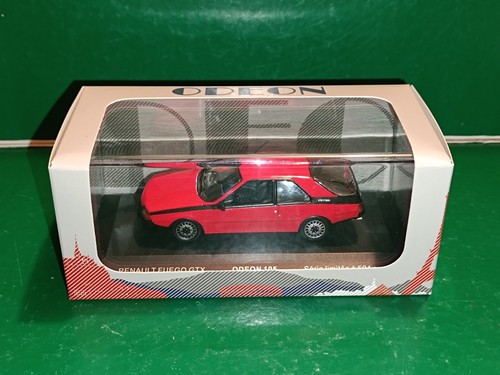 Renault fuego gtx rouge - renault, 1/43