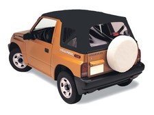 Capote adatta per Suzuki Vitara 1997 1998 capote di ricambio Softtop black soft top