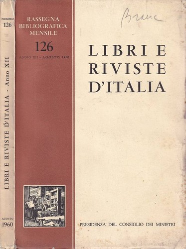 Libri riviste italia anno - d'italia,,