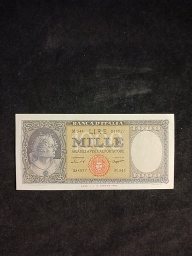 1947 italy 1000 - 1000, lire