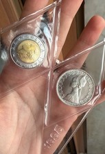 500 LIRE CARAVELLE 1995 SILVER