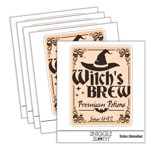 Etichetta pozioni birra strega - pozioni,