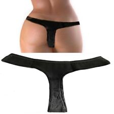 2 Perizoma nero sexy da donna in cotone tanga brasiliana bianco intimo hot