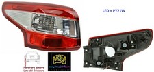 FARO FANALE FANALINO POSTERIORE ESTERNO SX PER NISSAN QASHQAI J11 LED 2013 STOP