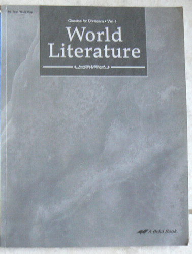 Abeka world literature - gr.,