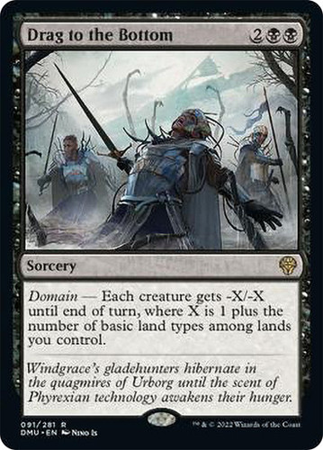 Magic mtg drag the - mtg,