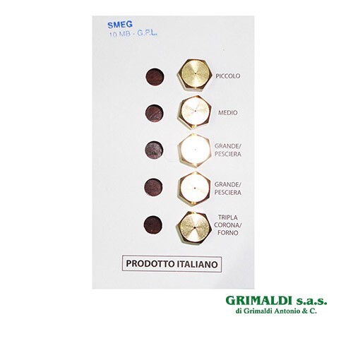 Kit ugelli 10mb per gas - 5,