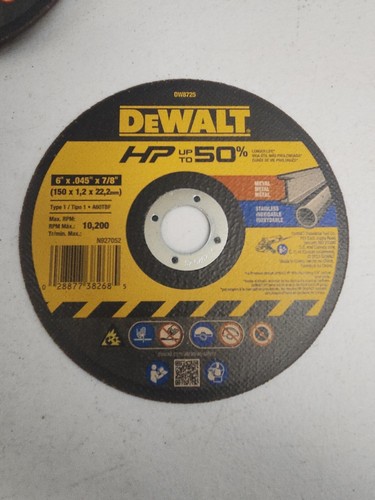 Dewalt 8725 ruota - 8725, taglio