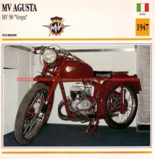 MV AGUSTA  98 Vespa 1947 