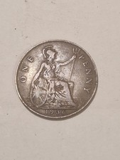 Moneta ONE PENNY 1936 Georgius VI Inghilerra Old Collection Sterlina