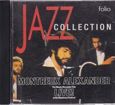 THE MONTRY MONTREUX ALEXANDER TRIO LIVE 1977 CD JAZZ COLLECTION FOLIO E00827