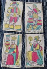 4 Carte da Gioco da mazzo