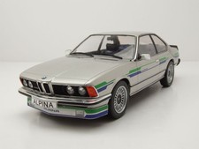 Modellino auto BMW Alpina B7 Turbo 1980 argento 1:18 MCG
