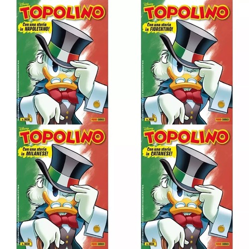 Topolino 3608 variant set - topolino,