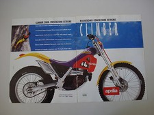advertising Pubblicità 1991 MOTO APRILIA CLIMBER 280 R