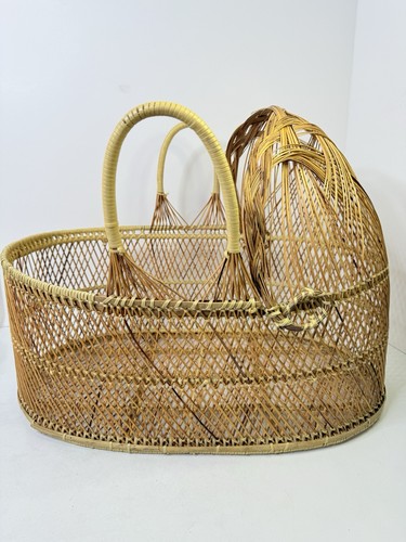 Letto vintage boho vimini