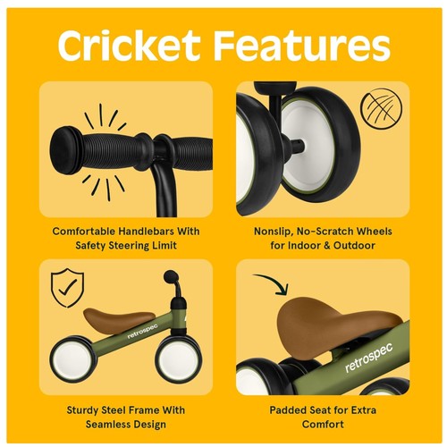 Cricket baby balance bike - baby,