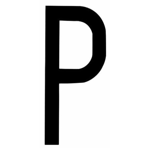 Lettera adesiva per - adesiva, targa