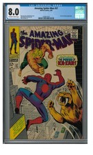 Amazing Spider-Man #57 (1968) Silver Age Ka-Zar CGC 8.0 HH341