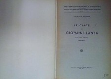 LE CARTE DI GIOVANNI LANZA