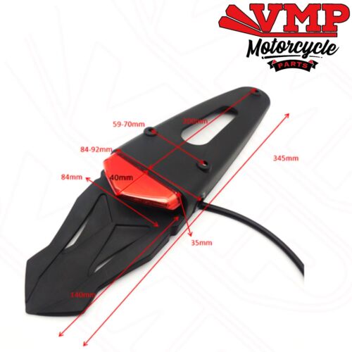 Fanale posteriore led targa - fanale,