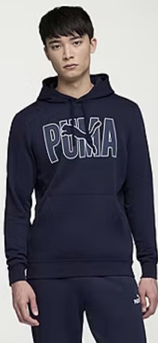 Felpa con cappuccio - puma, uomo