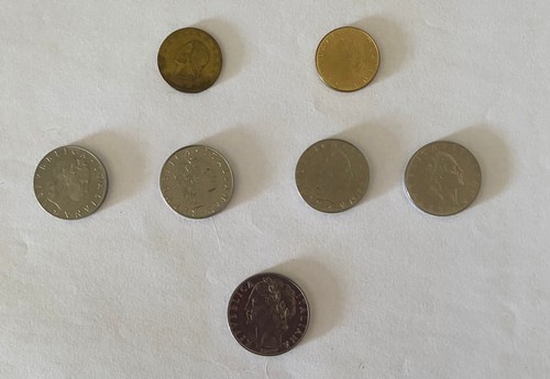 Lotto monete lire 50 - lotto, 7