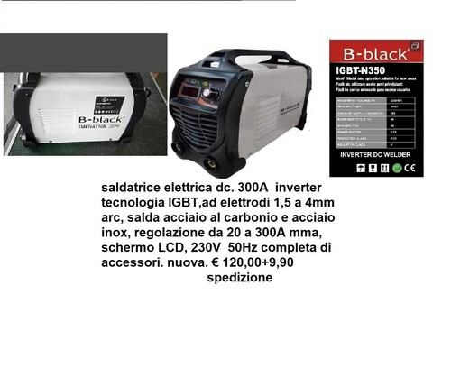 Saldatrice elettrica 300a - saldatrice,