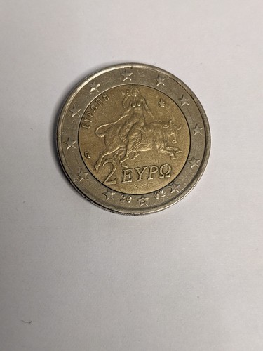 Moneta euro grecia eypo - 2, 2002