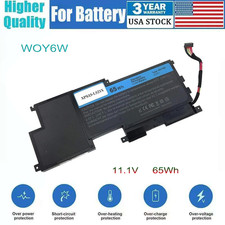 New W0Y6W Battery For Dell XPS