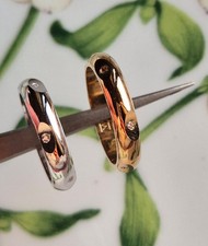 Anello giro unisex in metallo