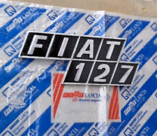 Scritta Sigla Fregio Posteriore Originale per auto d'epoca Fiat 127 Prima Serie